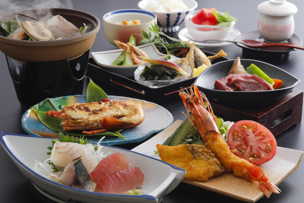 伊勢海老２尾付きプラン